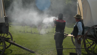 SASS (Single Action Shooting Society) Cowboy Shooting at Darnall's in Illinois